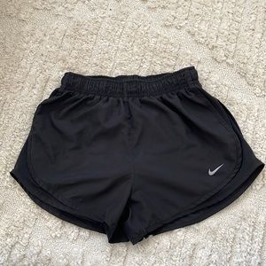 Nike dry fit running shorts with lining. Small.